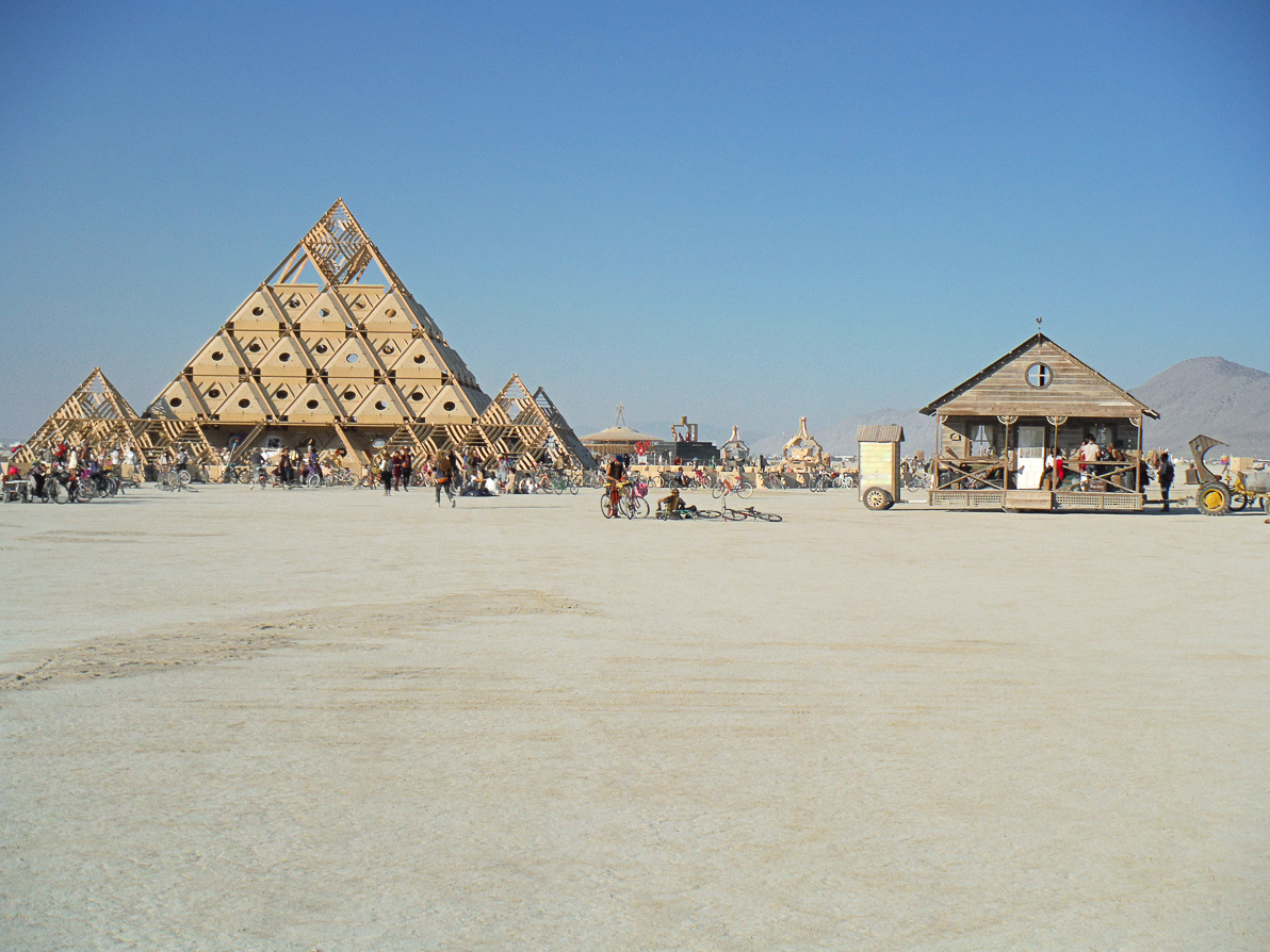 Black Rock City, Burning Man 2013, Cargo Cult, Temple, The Temple of Whollyness