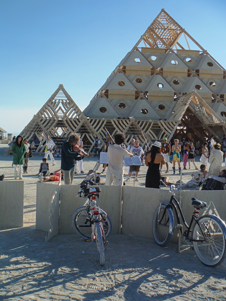 Black Rock City, Burning Man 2013, Cargo Cult, Temple, The Temple of Whollyness