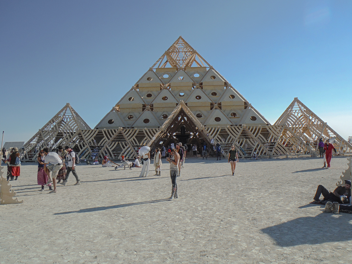 Black Rock City, Burning Man 2013, Cargo Cult, Temple, The Temple of Whollyness