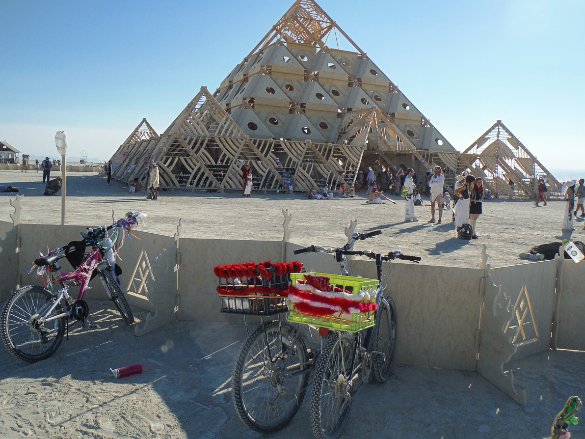 Black Rock City, Burning Man 2013, Cargo Cult, Temple, The Temple of Whollyness